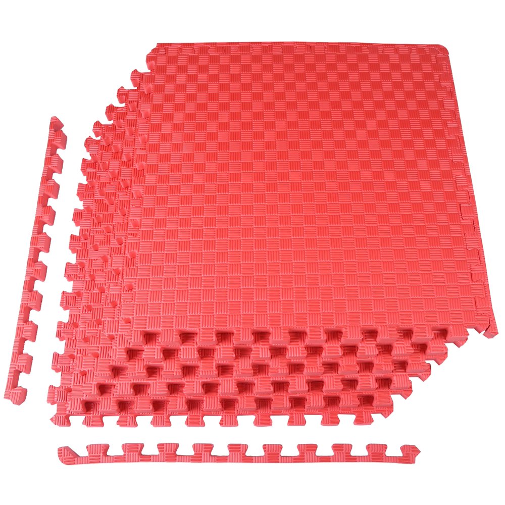 BalanceFrom 1" EXTRA Thick Puzzle Exercise Mat with EVA Foam