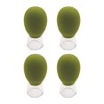 thumbnail image 1 of Juego de 4 ventosas faciales de silicona para ventosas corporales personales para rostro, cuello y espalda, uso diario para mujeres y hombres. Verde, 1 of 8
