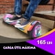 thumbnail image 4 of HOVERSTAR Bluetooth Hoverboard, LBW12A Color cromado o monopatín eléctrico de piel impresa con ruedas intermitentes LED, 4 of 5