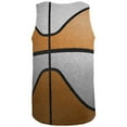 thumbnail image 2 of Championship Basketball Orange & White All Over Mens Tank Top, 2 of 2