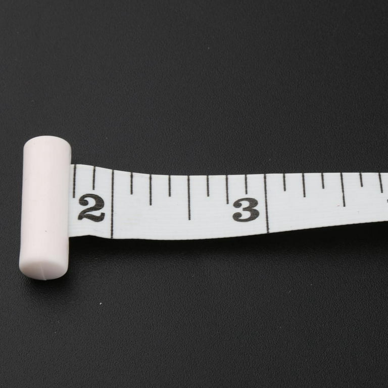 White Retractable Body Waist Tape Measure / Body Weight, Size: As described