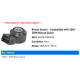 thumbnail image 2 of Knock Sensor - Compatible with 2004 - 2009 Nissan Quest 2005 2006 2007 2008, 2 of 2