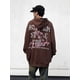 thumbnail image 3 of Sudadera con capucha estampada con gráfico de guitarra gótica para hombre, sudaderas con capucha de moda hip hop vintage Y2K, ropa de calle de gran tamaño con letras, 3 of 5