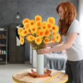 thumbnail image 5 of Artifcial Fall Flowers for Indoor and Outdoor Decoration,13.78x7.87 Inches UV Protected No Fade Fake Flowers,Realistic Autumn Artificial Flowers for Porch Display Patio Garden Decor, 5 of 5