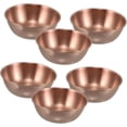 thumbnail image 1 of 6 Piezas Tazones De Salsa De Acero Inoxidable Mini Para Condimentos Y Guarniciones Juego De Cuencos Pequeños Para Cocina Y Camping, 1 of 5