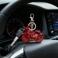 thumbnail image 4 of Aodebiao Leather Motorcycle Keychain Mini Bike Metal Key Ring Gift for Biker Men Women Motorcycle Enthusiast Cowhide Accessory, 4 of 6