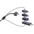 thumbnail image 1 of Liberty AV Solutions DL-AR2 Universal HDMI Adapter Ring with 4 Adapters, 1 of 2