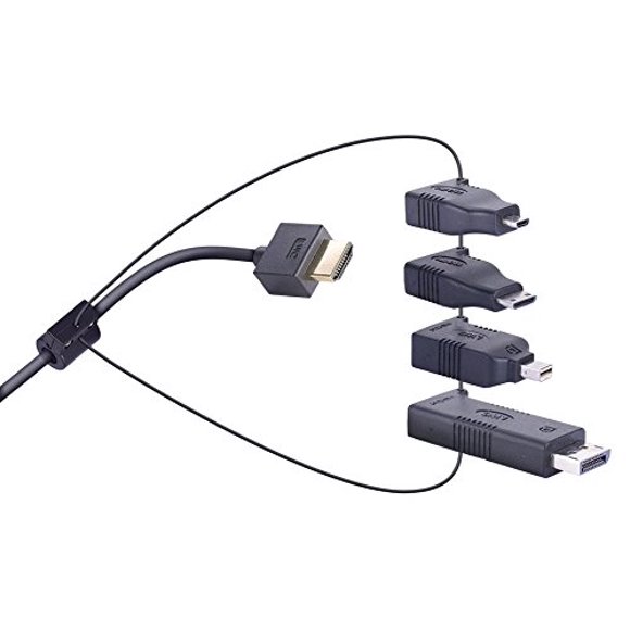 Liberty AV Solutions DL-AR2 Universal HDMI Adapter Ring with 4 Adapters