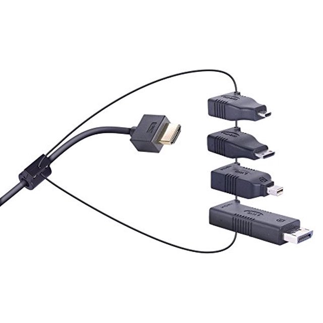 Liberty AV Solutions DL-AR2 Universal HDMI Adapter Ring with 4 Adapters