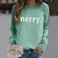 thumbnail image 5 of WEAIXIMIUNG Sweat-Shirt pour Enseignant Grande Taille Manches Longues Col Rond Imprimé de Noël Léger Hoodie, 5 of 5