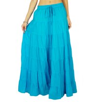 Phagun Resort Wear Skirt Long Maxi Skirt Beach Wear Cotton Summer Wear