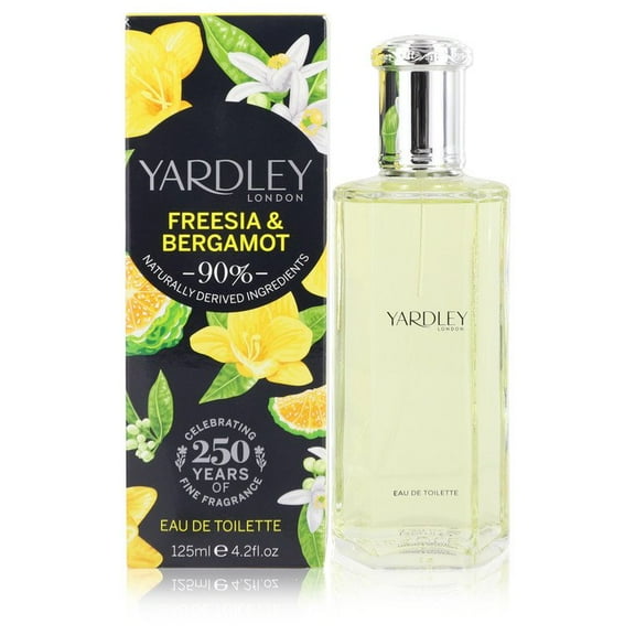 Yardley Freesia  Bergamot by Yardley London Eau De Toilette Spray 4.2 oz for Women