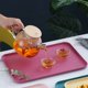 thumbnail image 4 of ¡Liquidación! ¡Oferta de artículos de cocina Dusknt! Bandeja de servir de abedul multiusos de gran capacidad, práctica bandeja de plástico de grado alimenticio para el hogar, antideformación y a, 4 of 7