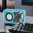 thumbnail image 5 of Transparent Mechanical Bluetooth Speaker, Colorful Wireless Mini Speaker for Outdoor and Desktop Use, Portable Compact Design with High-Quality Sound and Long Battery Life, 5 of 6