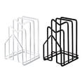 thumbnail image 4 of Advancent Estante para tapas de ollas para encimera de cocina, estante para tapas de cocina de seguridad, ordenado y ordenado, amplia gama de Organizadores de utensilios de cocina Negro, 4 of 6