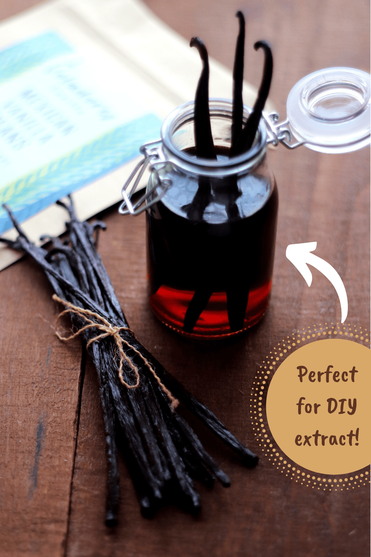 10 Extract Grade Mexican Vanilla Beans - Voladores Vanilla