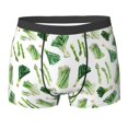 thumbnail image 6 of Men's Boxer Briefs, vegetable Asparagu Soft Comfy Mens Underwear Boxer Briefs Breathable With Widen Waist, 6 of 7