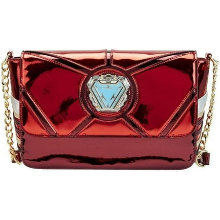 Loungefly Marvel Iron Man 15th Anniversary Crossbody Bag Standard