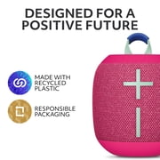 Ultimate Ears WONDERBOOM 4 Wireless Bluetooth Speaker, Pink 984-001878