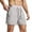Grey, variant on BUWTTER Pants for Men Running Shorts With Zipper Pockets 7"/ 5" / 9" Lightweight Basketball Gym Workout Athletic Shorts Trousers Black L