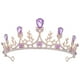 thumbnail image 1 of KAKOWELY Tiara de boda, diadema de novia, corona nupcial, tiara de decoración, corona de ceremonia, tiara, 1 of 3