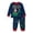2-Watermelon Red, variant on JAJAHO Merry Christmas Pajamas For Kids Girls Boys Holiday Sleepwear Long Sleeve Santa 2 Piece Pjs 2-10Y