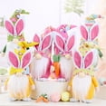 thumbnail image 6 of AYktou Easter Decorations-Easter Gnomes with Carrot & Long Hat,Colorful Bunny Gnome Doll Easter Decorations for Spring Decor,Home,Party,Holiday Gifts, 6 of 6