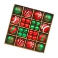 thumbnail image 3 of 40 Piece Ornament Set, Charm Pendant, Hanging Christmas Tree Decoration, Wedding C, 3 of 9