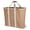 Mocha, variant on CleverMade Collapsible Laundry Caddy Tote Hamper 2 Pack 64L, Denim Gray