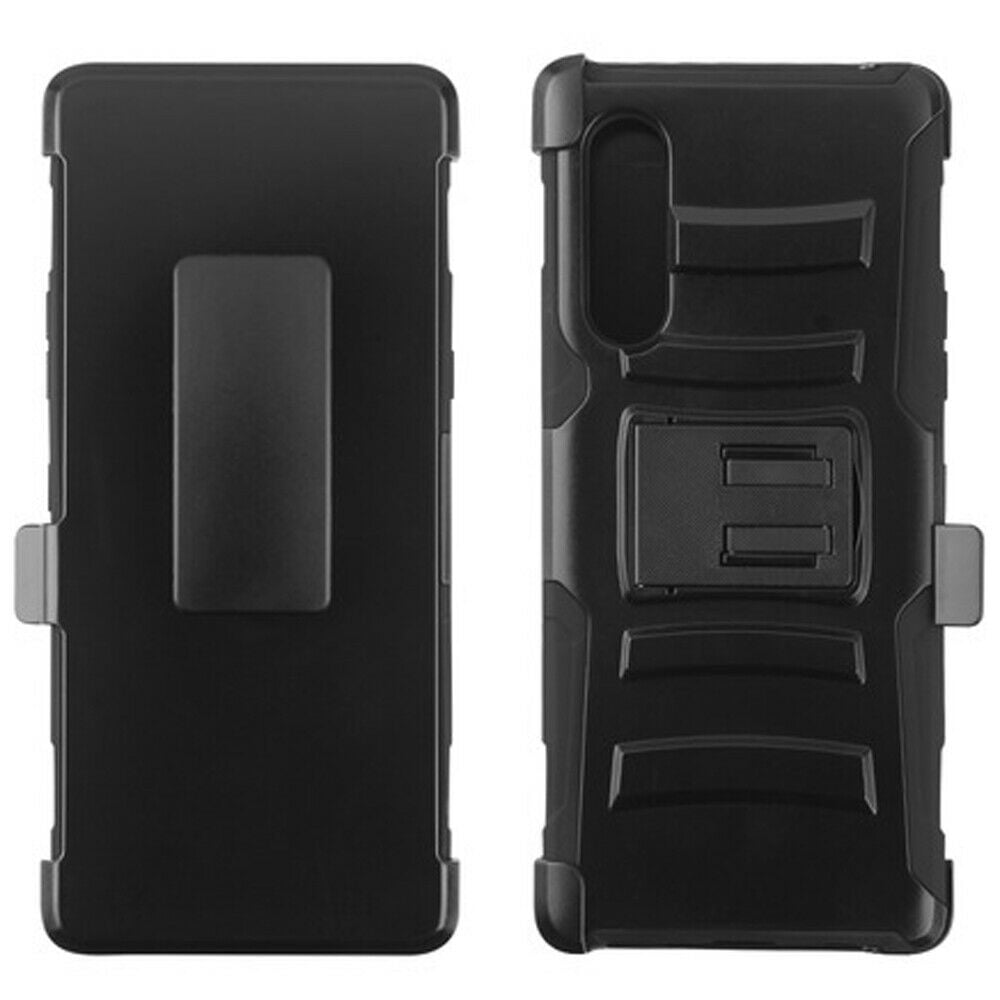 Kaleidio Case For LG Velvet 5G [Dual Form] Rugged Holster [Swivel Belt