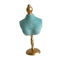 thumbnail image 4 of Expositor de busto para collares, organizador de joyas, tienda, organización del hogar, decoración 16 cm x 36 cm, 4 of 9