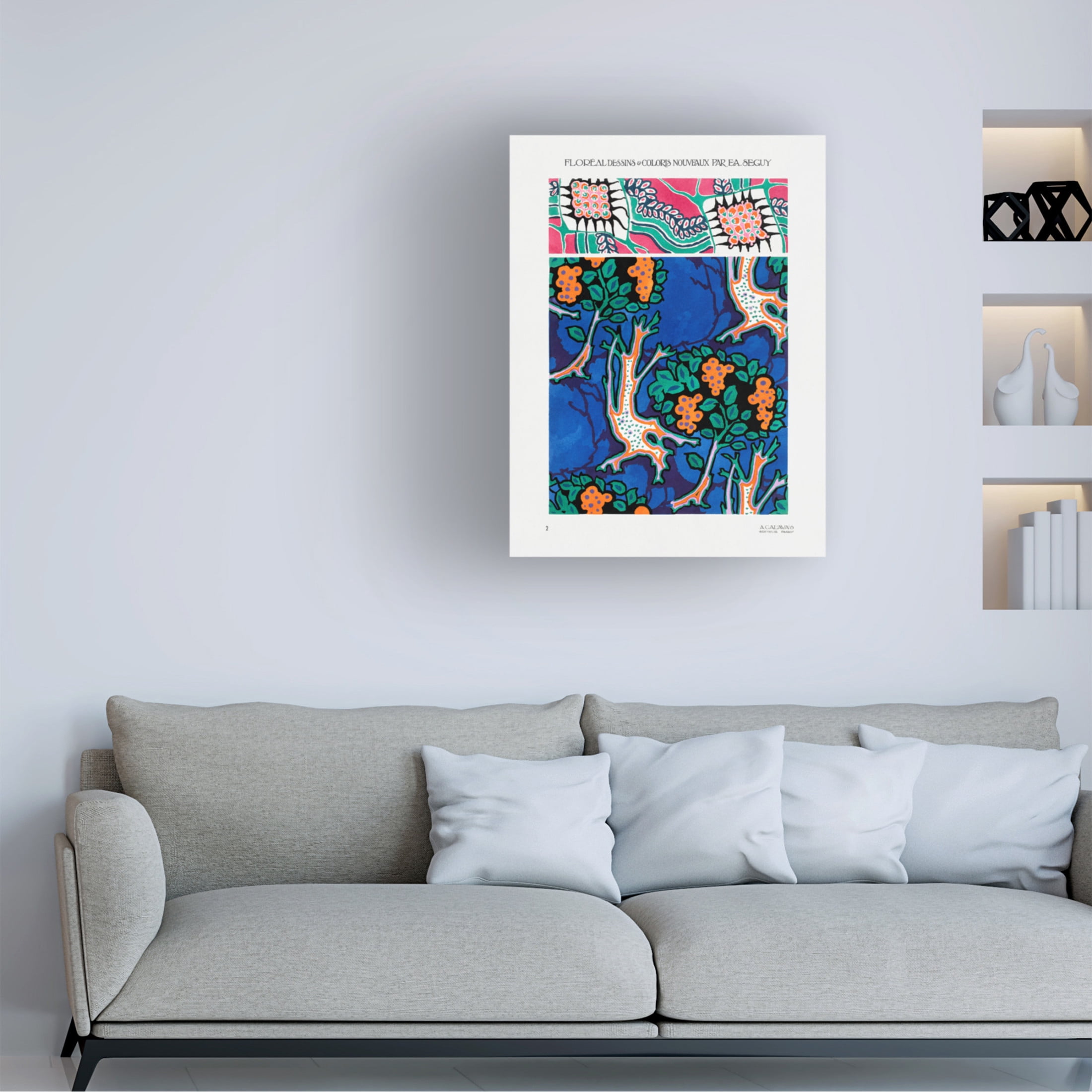 Trademark Fine Art Pictufy Pattern 02 Canvas Wall Art