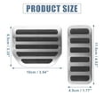 thumbnail image 4 of Unique Bargains 2 Pcs Pédale de Frein Pad Accélérateur à Gaz pour Land Rover Range Rover Sport 2006-2013, 4 of 7