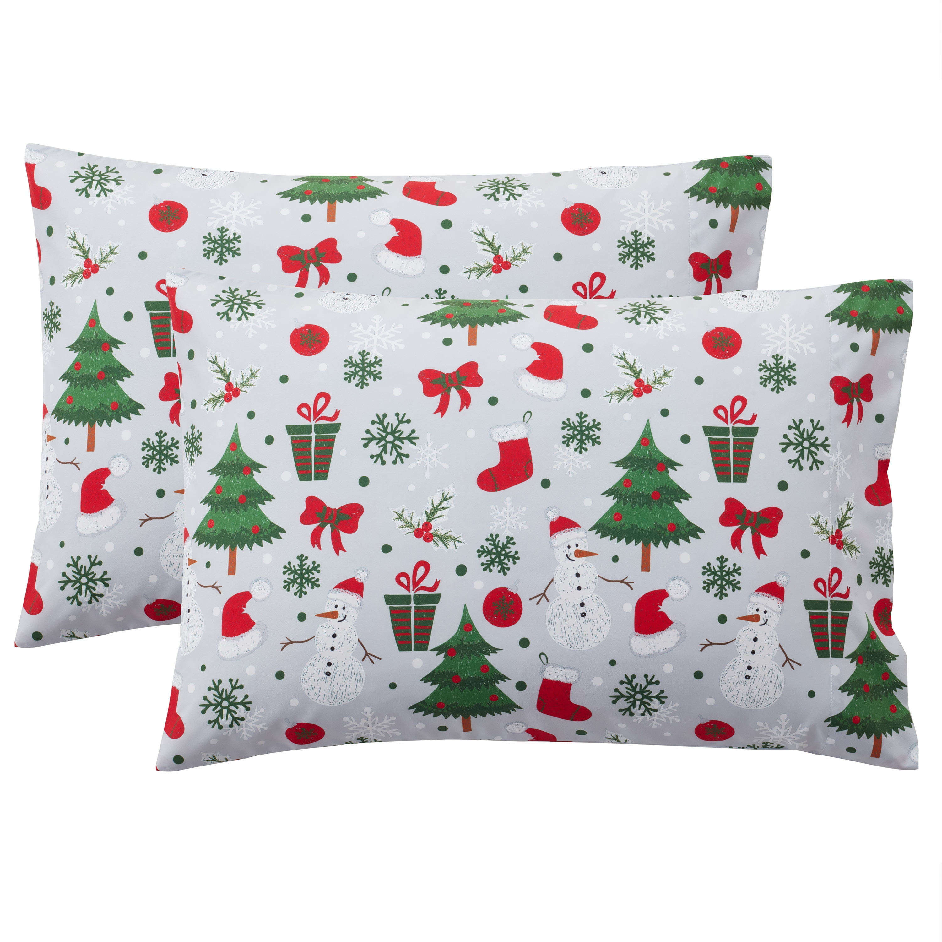 christmas pillowcases standard size