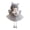 Gray, variant on Handcrafted Plush Deer Antlers Angelic Girl Ornament Festival Christmas Tree Decoration For Home Holiday Decors