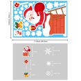 thumbnail image 2 of Agiferg Christmas Electrostatic Stickers Snowflake Elk Set Door Window Glass Stickers, 2 of 6