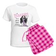 thumbnail image 5 of CafePress - Basset Girls Friend Women's Light Pajamas - Women's Short Sleeve Print T-Shirt and Pants Light Cotton Pajama Set, 5 of 7