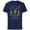 Navy, variant on Disney PIXAR Lightyear Sox Ugly Christmas Sweater - Short Sleeve Cotton T-Shirt for Adults - Customized-Black