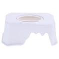 thumbnail image 3 of 2 Plástico Cavidad de Agua Comida Plástico - , 16.8x10x7 cm Blanco Colco Reptile Food Water Dish, 3 of 8