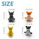 thumbnail image 2 of 8 cuentas de cristal hechas a mano con animales de colores, cuentas espaciadoras sueltas para manualidades, pendientes, pulseras, collares, suministros para hacer joyas, 2 of 6