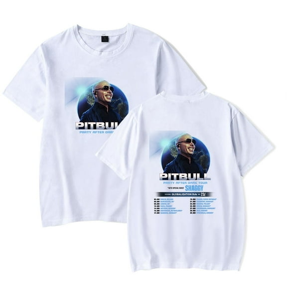 Pitbull Party After Dark Tour 2025 Unisex T-Shirt Summer Fashion xs