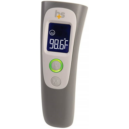 2 Pack - Digital Forehead Thermometer for Fever - Non-Contact for a Baby, Child or Adult - Measures Body, Object &