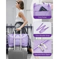 thumbnail image 6 of Travel Duffel Bag for Spirit Airlines Personal Item Bag 18x14x8 Underseat Carry on Cabin Bags Underseat, Expandable Weekend Overnight for Women Men, 6 of 7