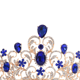 thumbnail image 3 of Coronas góticas para niñas - Tiara de reina barroca vintage para piezas de fiesta de bodas y desfiles, 3 of 5