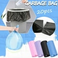 thumbnail image 6 of 4 Gallon 40pcs Thickened Breakpoint Garbage Bags, Reel Disposable Garbage Bags,Bathroom Can Bin Liners, Bags for Home Bedroom Office, 2 PCS, 6 of 6