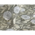 thumbnail image 3 of Ambesonne Rosetta Quilted Coverlet 3 Pcs, Nostalgic Autumnal Flowers, Queen Size, Pastel Green Coconut, 3 of 4