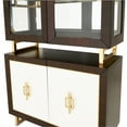 thumbnail image 6 of Michael Amini Belmont Place Display Cabinet in Espresso, 6 of 16