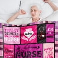 thumbnail image 3 of Gresahom Nurse Gifts for Women, Nurses Blanket Week Gifts, Nurse Appreciation Gifts, Nurse Practitioner Gifts for Women, Nurse Graduation Presents for Women, Doctors Day Gifts, Nurse Blanket(30"x40"), 3 of 7