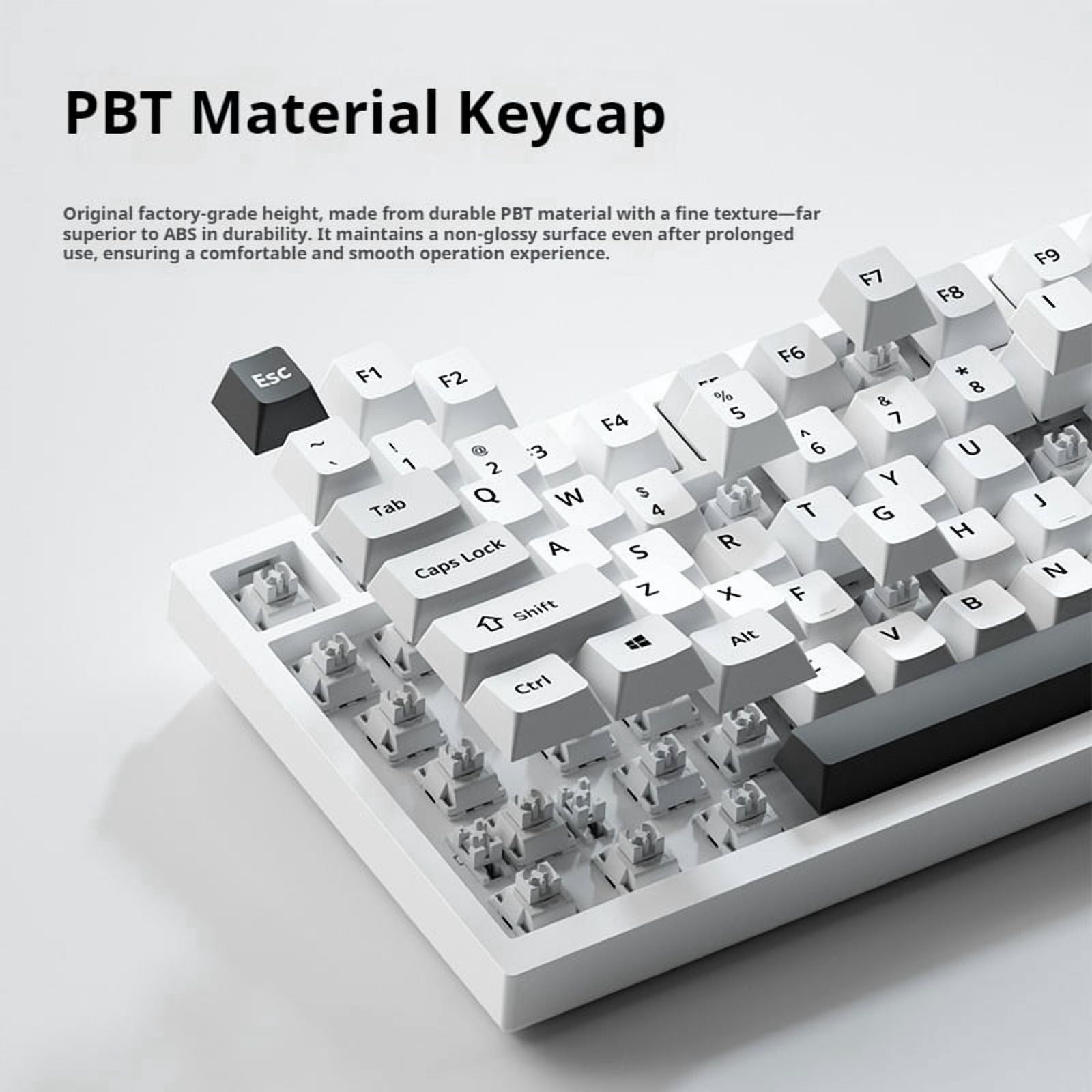 Customizable High Aesthetic Pbt Material Mechanical Keyboard Keycaps Cross Design Durable Against Wear And Oil