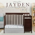 thumbnail image 3 of Dream On Me Jayden 4-in-1 Convertible Crib with Changer Espresso, 3 of 10